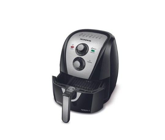 Air fryer Mondial Family Inox AFN-40 de 4L cor black/inox