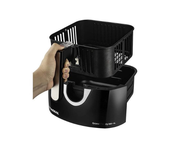 Air fryer Mondial Family Inox AFN-40 de 4L cor black/inox