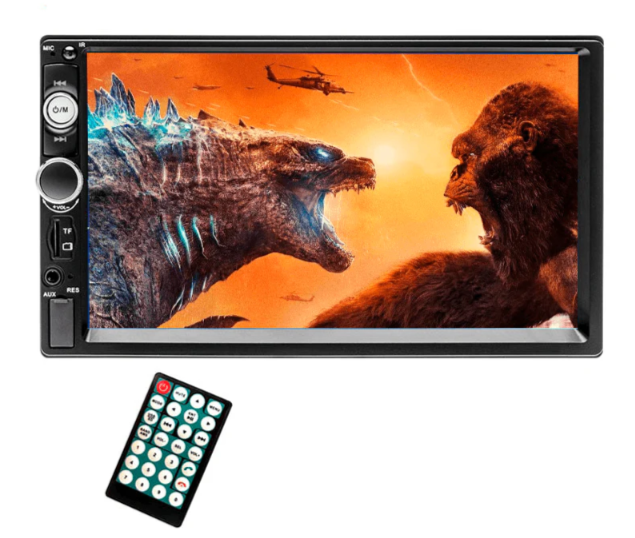 Central Multimídia Universal 7 Polegadas Wifi Gps Mp5 Bluetooth - EasyCar