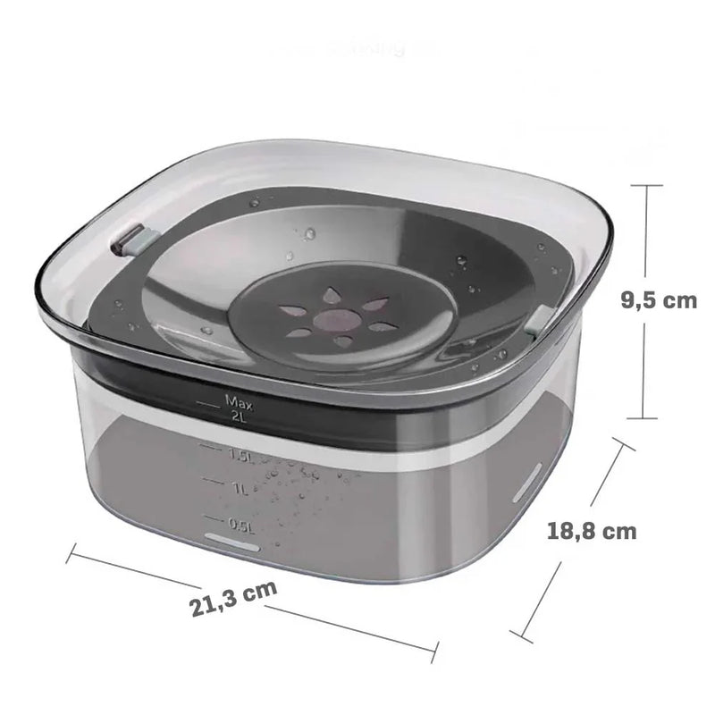 Bebedouro Anti-Respingo Inteligente para Cães