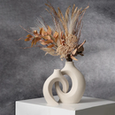 Vaso Duplo de Cerâmica Moderno para Decoração | ChicHome