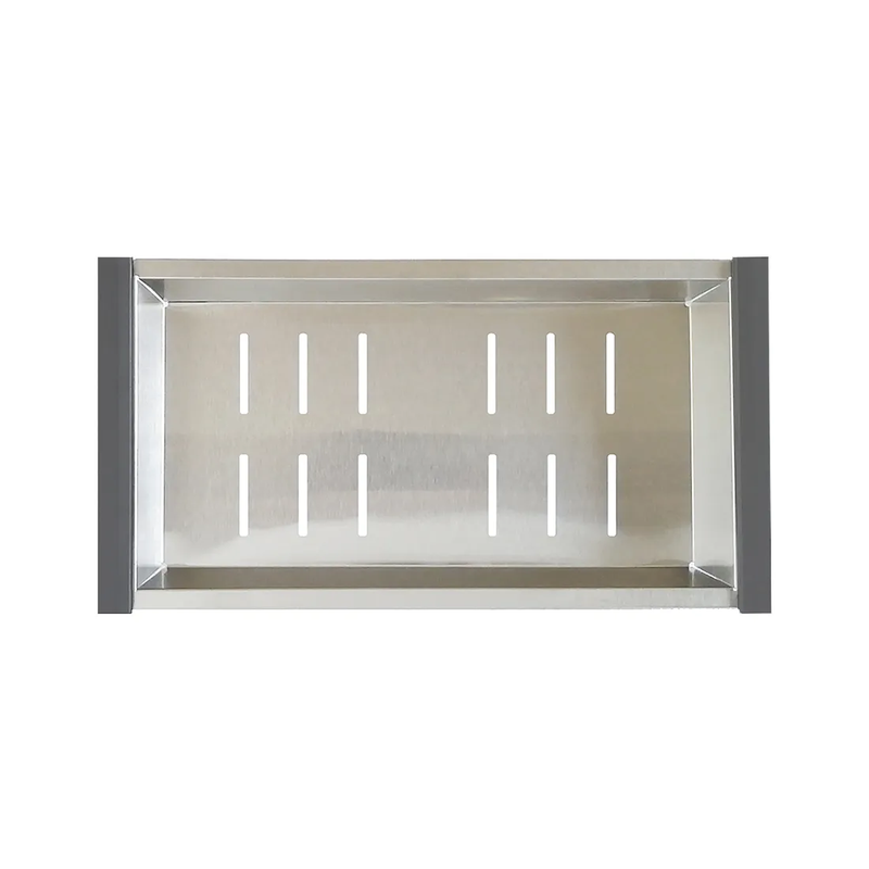 Cuba Dupla Inox de Cozinha Premium - Embutir ou Sobrepor Gourmet 86x44 - Prata