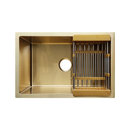 Cuba Gourmet de Cozinha Inox Premium - Embutir ou Sobrepor 60x40 - Dourada