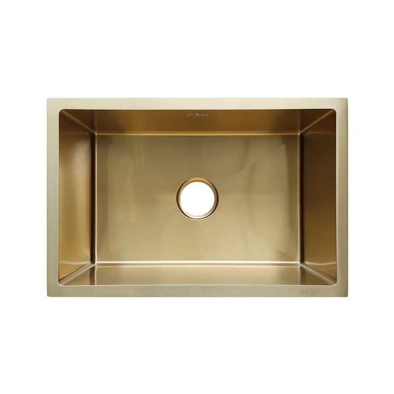 Cuba Gourmet de Cozinha Inox Premium - Embutir ou Sobrepor 60x40 - Dourada