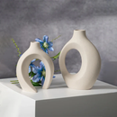 Vaso Duplo de Cerâmica Moderno para Decoração | ChicHome