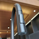 Torneira para Cozinha Cinza Grafite Misturador Monocomando RTC 535