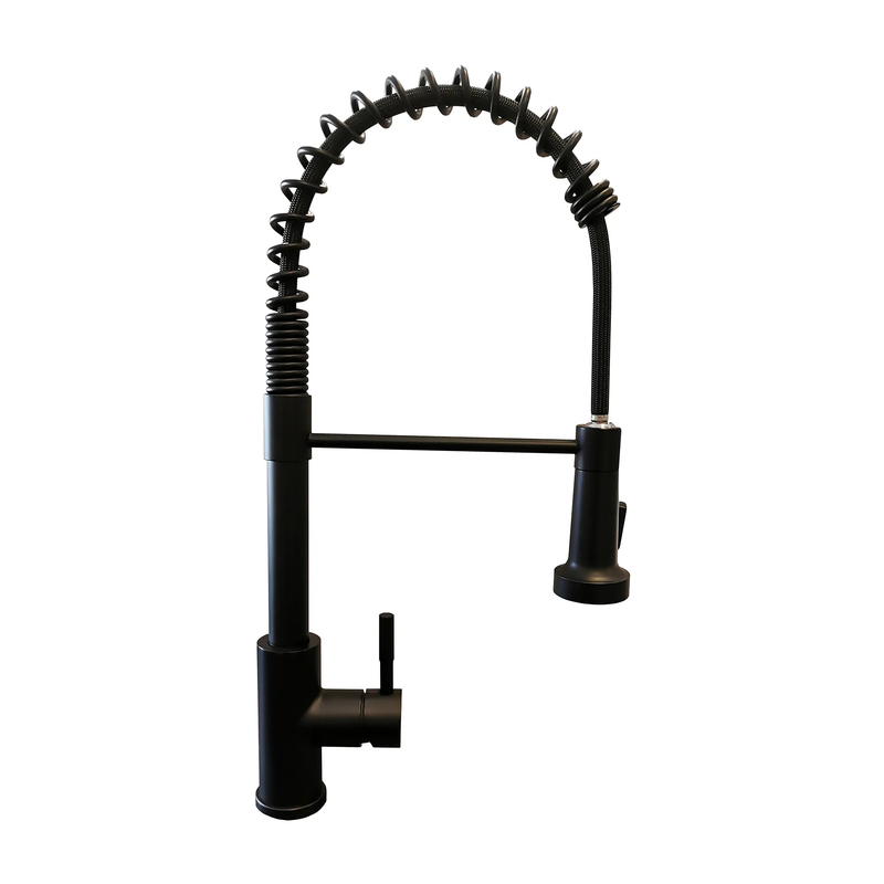 Torneira para Cozinha Gourmet Preta Fosca Misturador Monocomando RTC 511