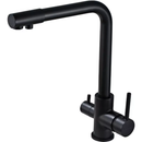 Torneira para Cozinha Preta Fosca Misturador Monocomando RTC 561