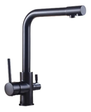 Torneira para Cozinha Preta Fosca Misturador Monocomando RTC 561